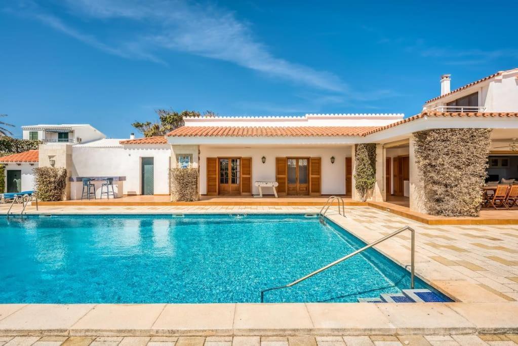 La Calma Espectacular Villa Con Jardin Y Piscina En Menorca S'Algar Exteriér fotografie