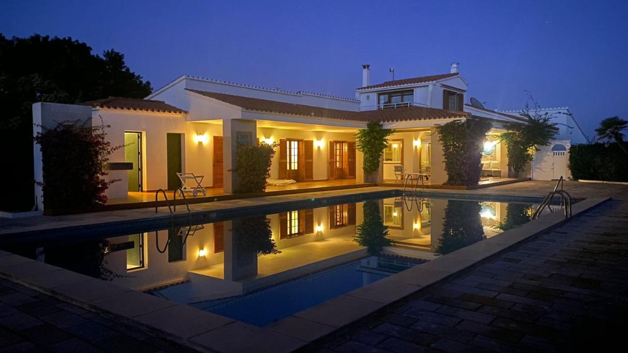 La Calma Espectacular Villa Con Jardin Y Piscina En Menorca S'Algar Exteriér fotografie